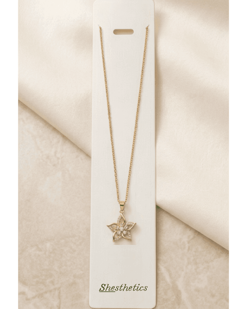 Gold Starburst Pendant