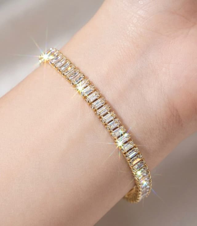Classic Crystal Tennis Bracelet