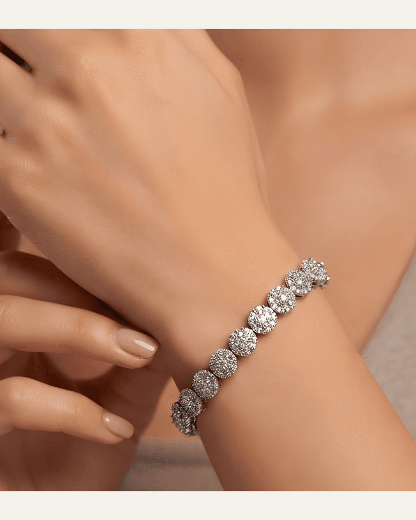 Premium Round Clusters Bracelet